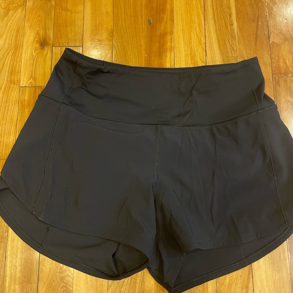 Women's Black Athletic Shorts